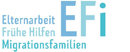 Logo Elternarbeit frühe Hilfen Migrationsfamilien