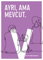 Postkartenmotiv Getrennt, aber präsent