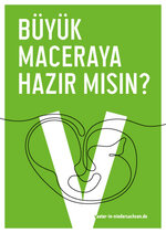 Postkartenmotiv Bereit für das große Abenteuer? (türkisch)